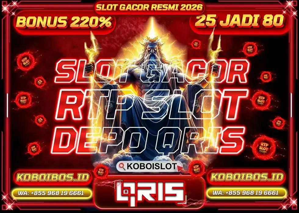BONUS SLOT 25 JADI 80 (220%)